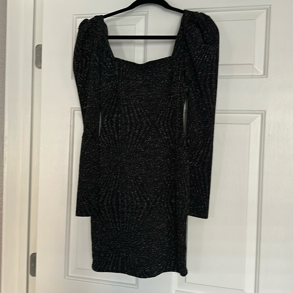 Black sparkle dress